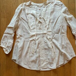 Rebecca Taylor Cream Top